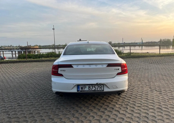 Volvo S90 cena 110000 przebieg: 92000, rok produkcji 2017 z Płock małe 37